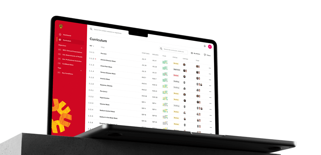 View Curriculum Management System