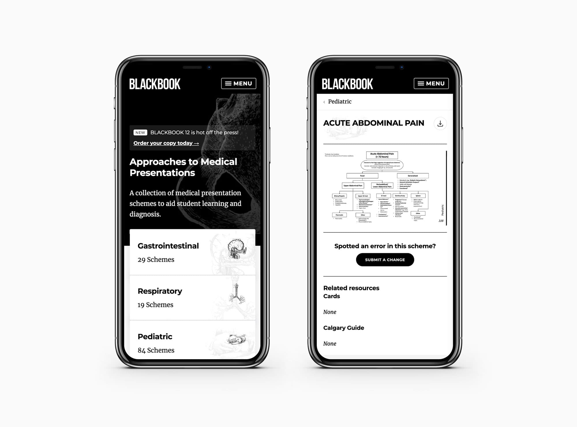 Blackbook Mobile - Digital Product Design for the Educational Resource, Blackbook